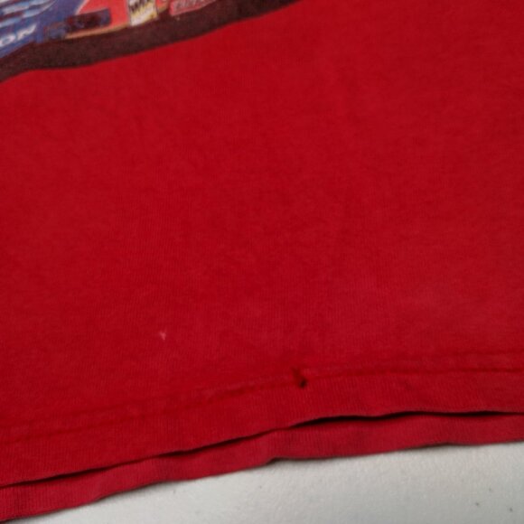 NASCAR Nextel Cup Series Mark Martin Shirt Medium Red 2006 AAA Racing Race - Picture 12 of 12